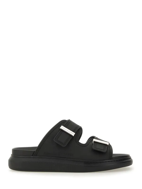"Hybrid Double Buckle" Sandal - Alexander McQueen