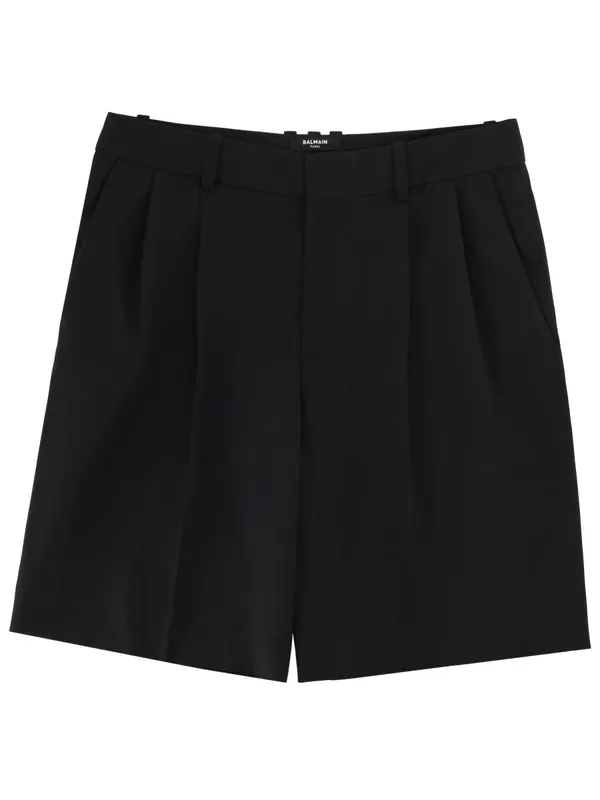 Wool Tailored Shorts - Balmain