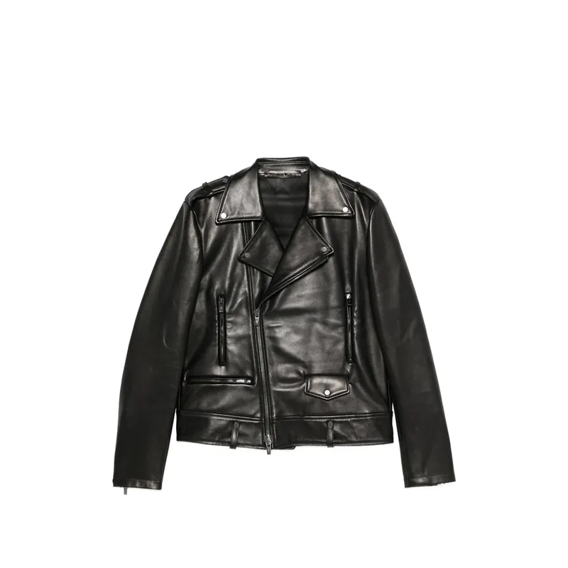 Leather Outerwears Black - Salvatore Santoro