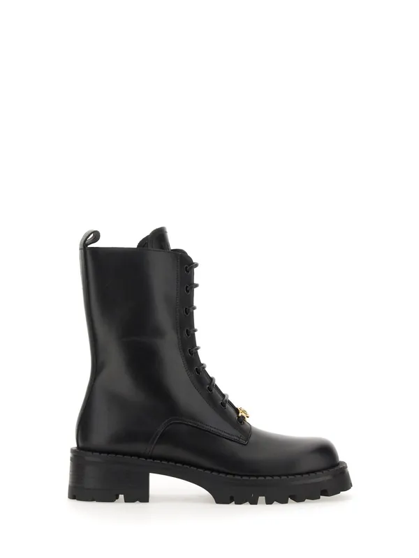 Boot With Laces Alia - Versace