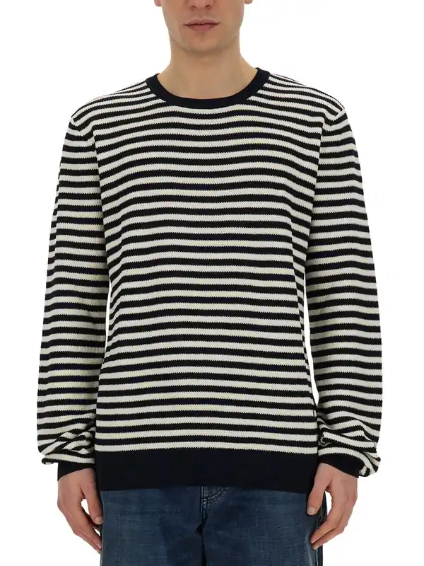 Jersey With Stripe Pattern - Dolce & Gabbana