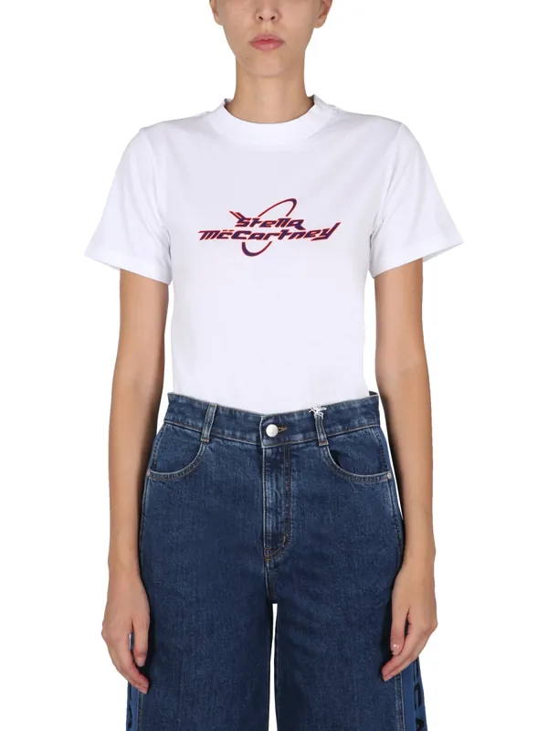 T-Shirt With Logo Print