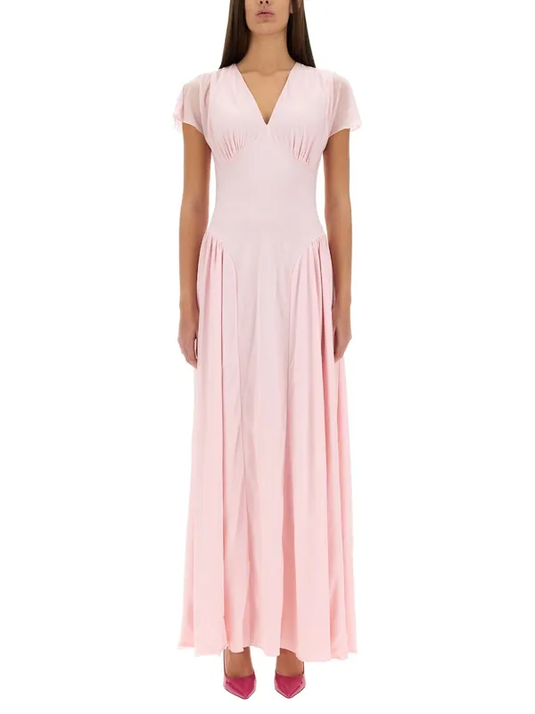 Long Dress With Drape - Rotate
