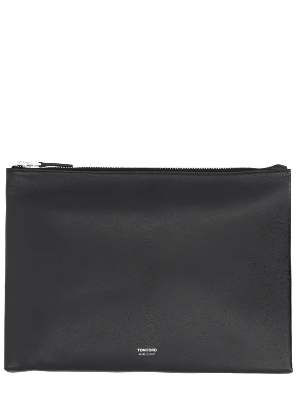 Leather Clutch Bag - Tom Ford