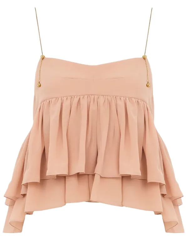 Silk Top - Chloé