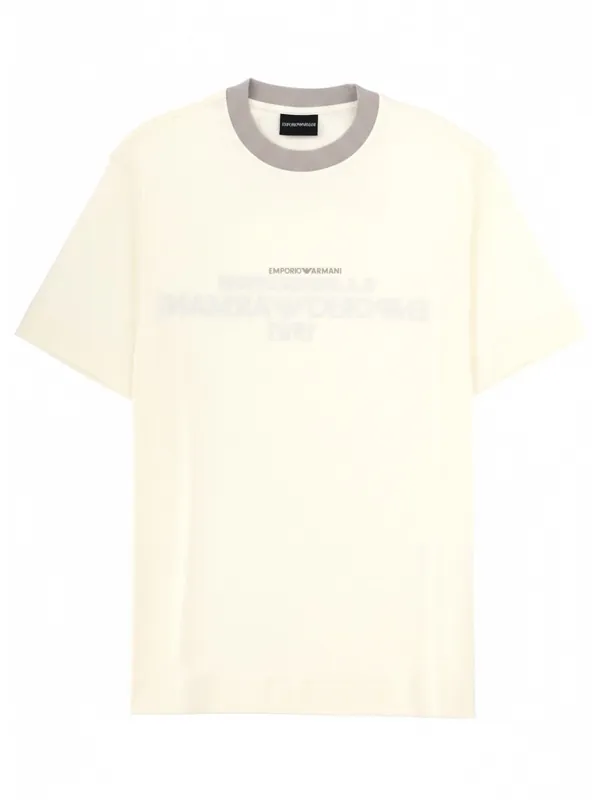 T-Shirt With Logo And Embroidery