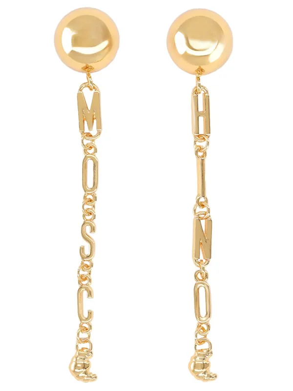 Logo Earrings - Moschino