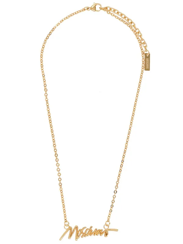 Logo Necklace - Moschino