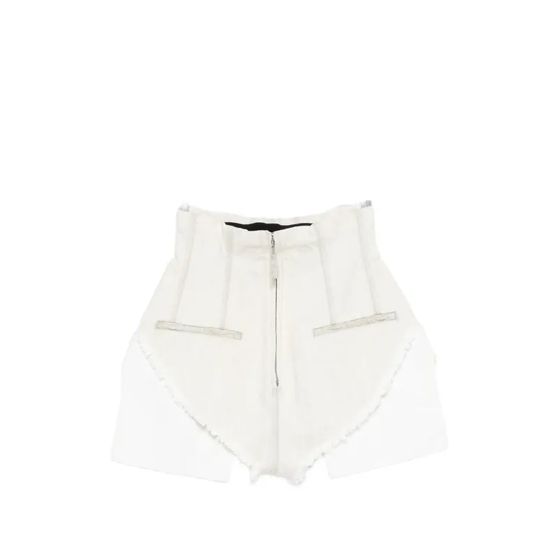 Shorts Neutral, White - Rick Owens DRKSHDW