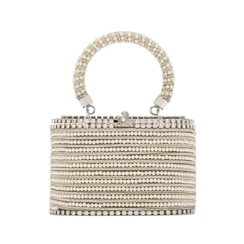 Bags Neutral, Silver - Rosantica