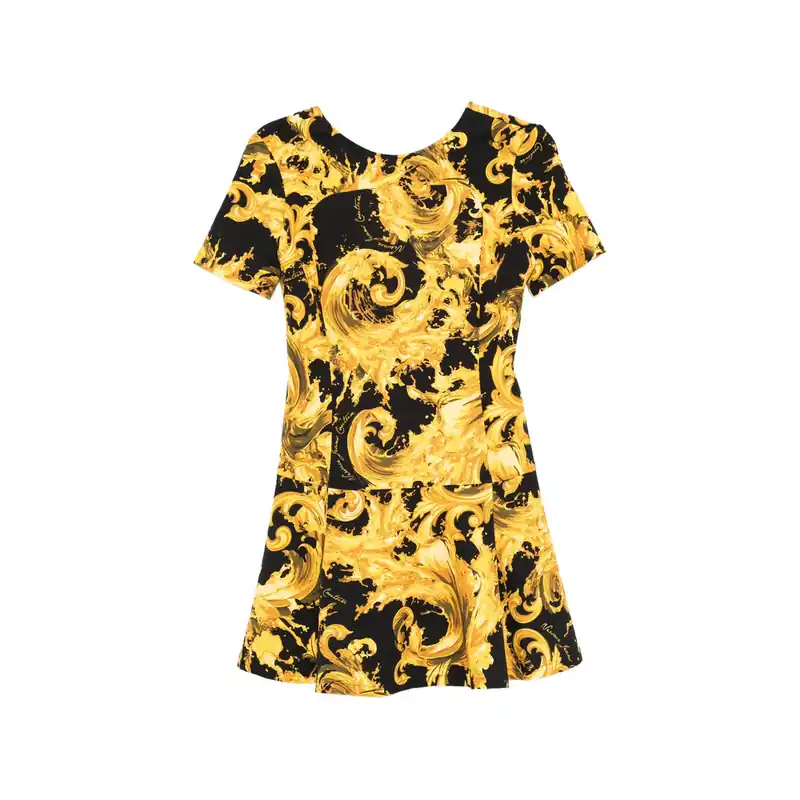 Dresses Black, Yellow - Versace