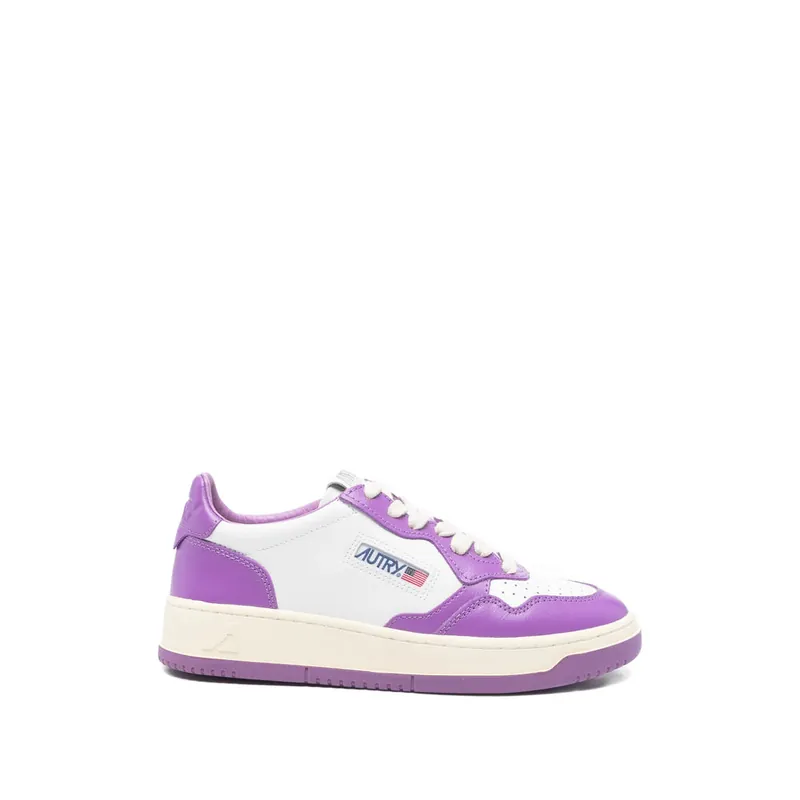 Sneakers White, Purple - Autry
