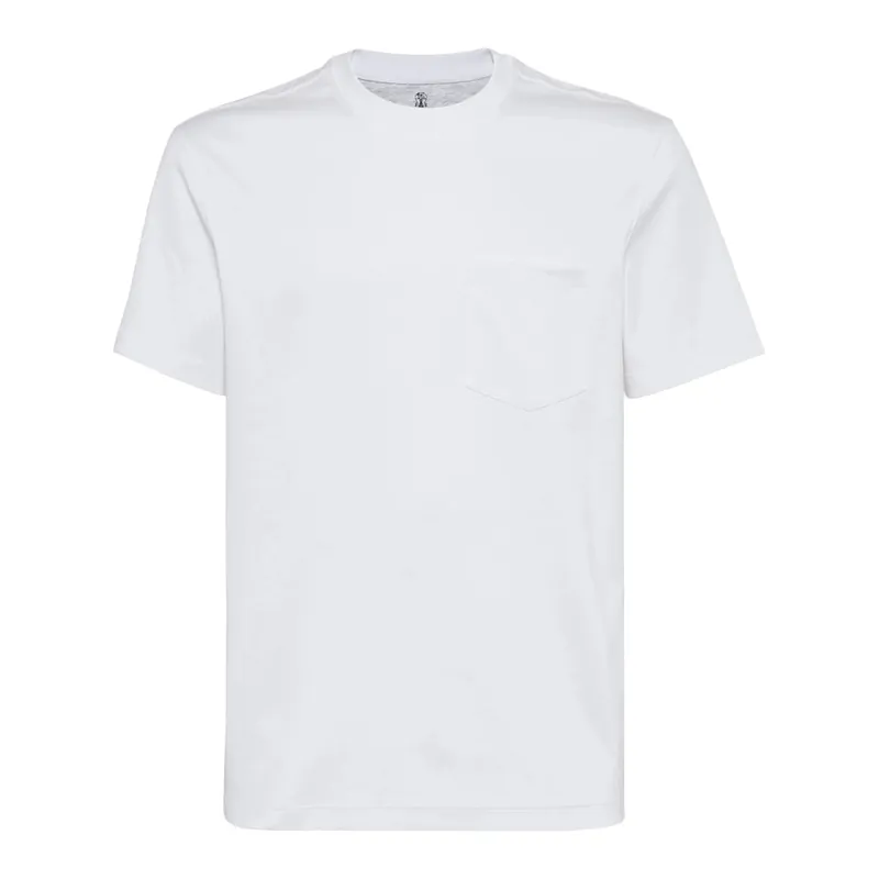 T Shirts White - Brunello Cucinelli