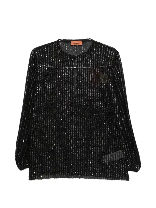 Cut-Out Blouse