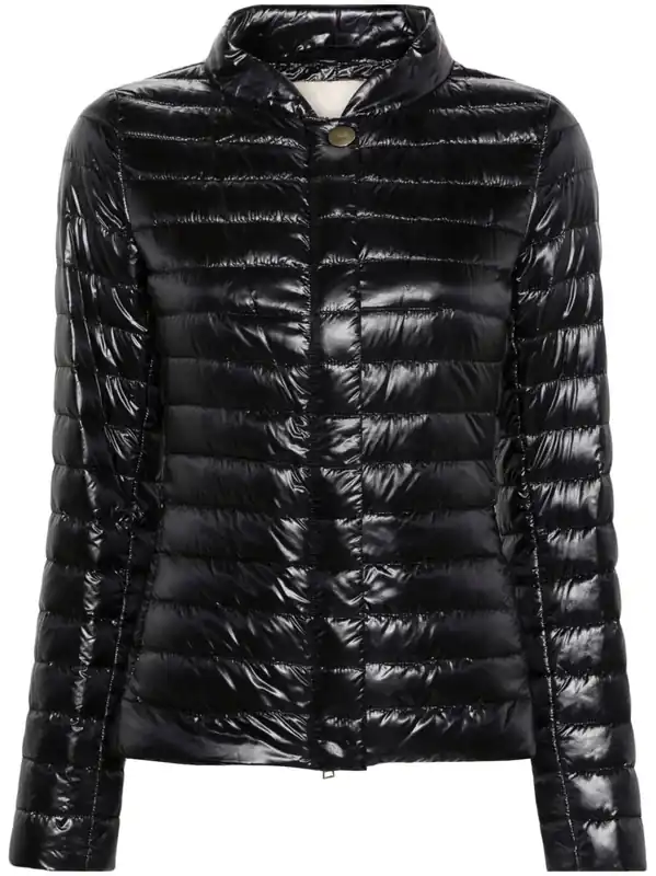 Nylon Short Down Jacket - Herno