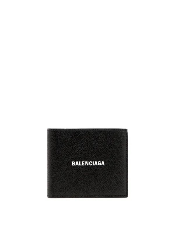 Cash Square Folded Wallets & Card Holders Black - Balenciaga