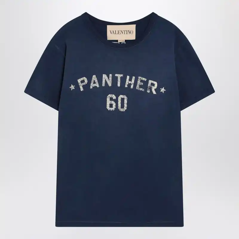 Blue T-Shirt Chez Valentino