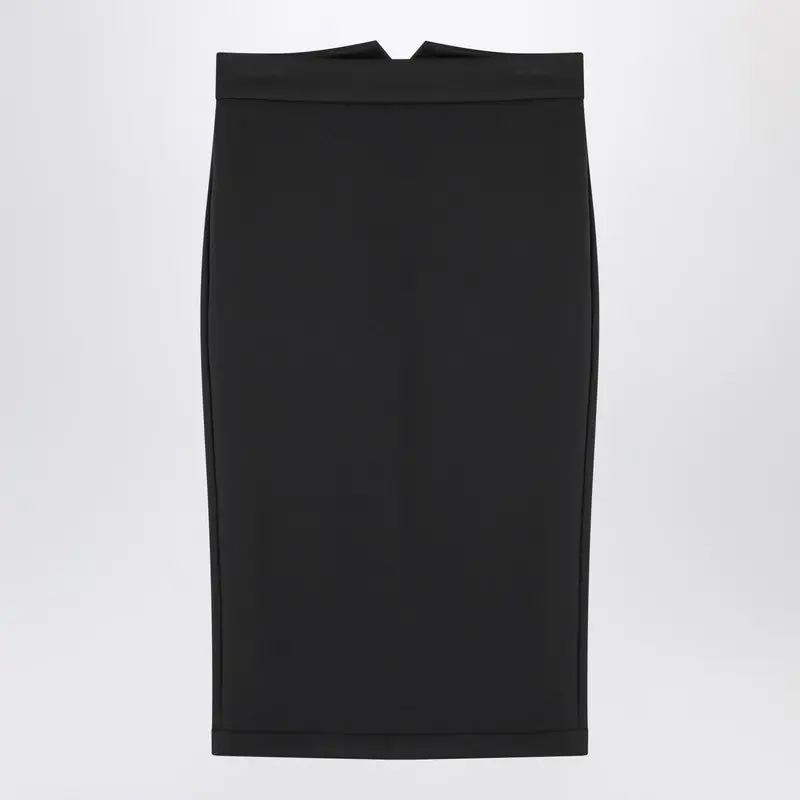 Black Pencil Skirt - Moncler X Edward Enninful