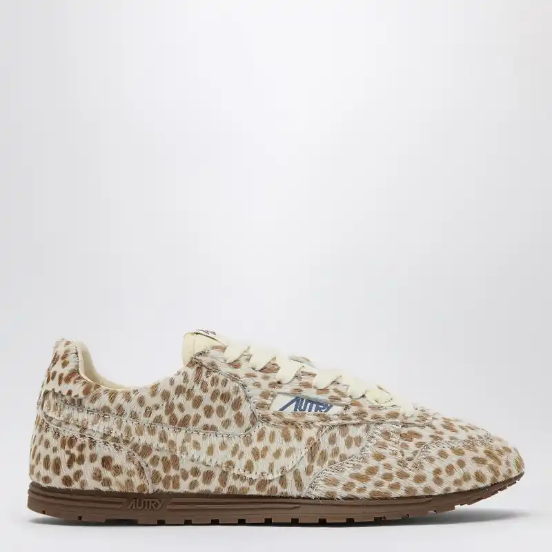 Windspin Sneakers In Animalier Pony Skin - Autry