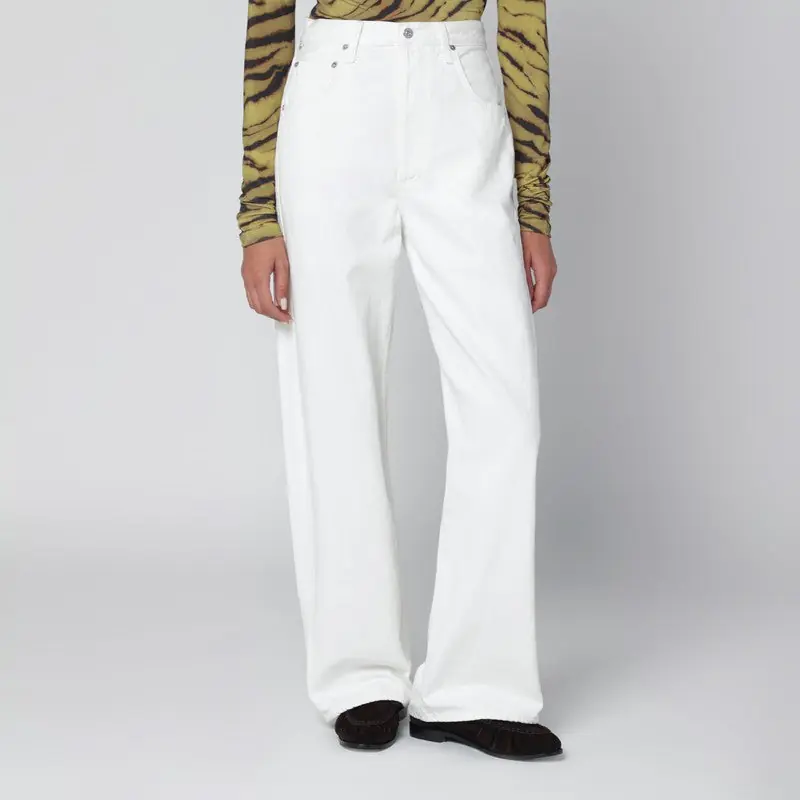 White Pashmina Ayla Baggy Jeans - Citizens Of Humanity
