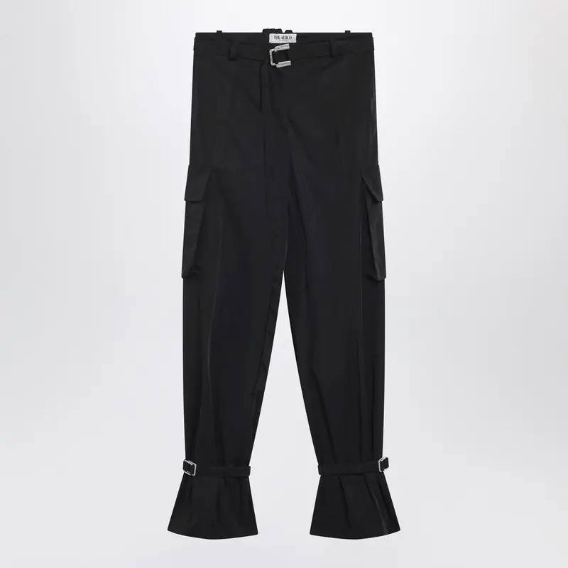 Black Nylon Trousers - The Attico