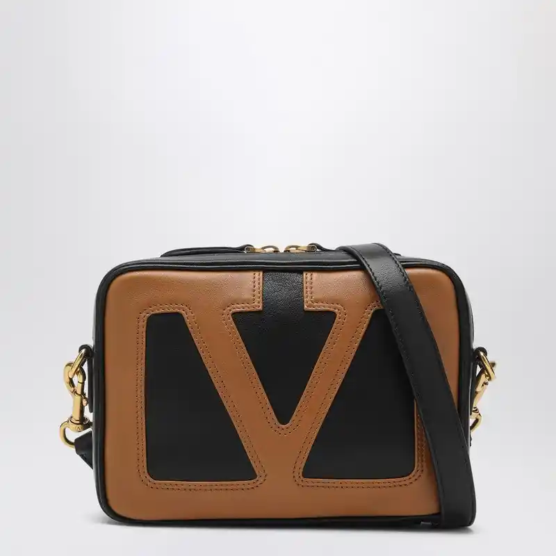 Viva Superstar Crossbody Bag Black/Brown - Valentino Garavani