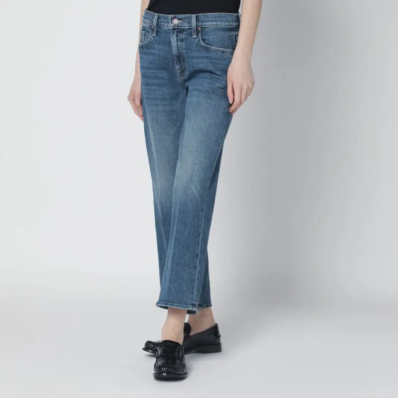 Blue Troublemaker Jeans - Mother
