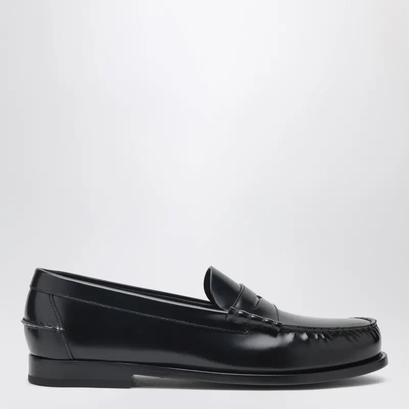 Classic Black Leather Loafer - Church's