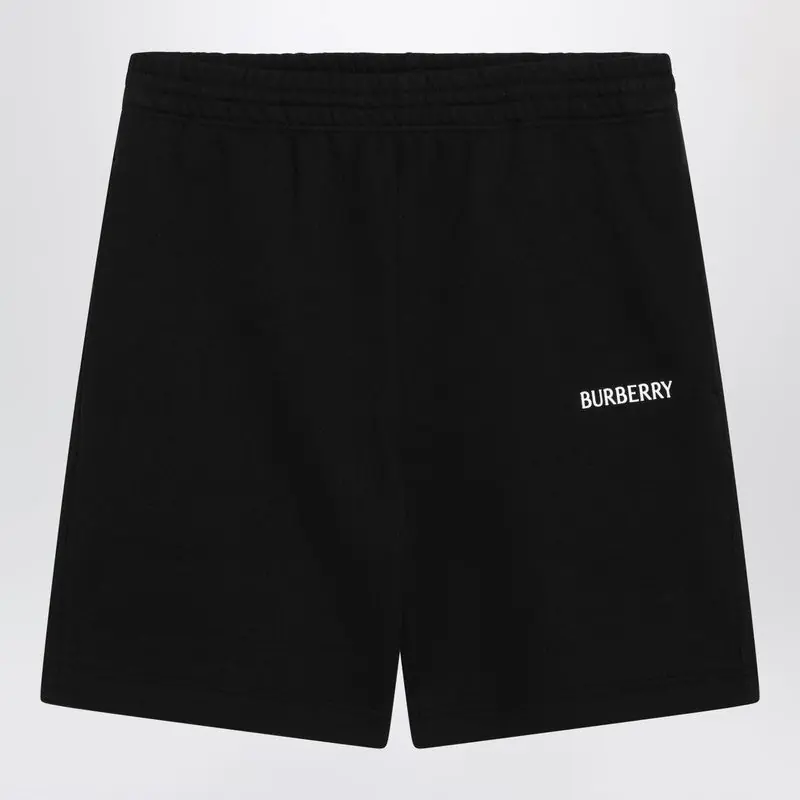 Black Logo Shorts - Burberry