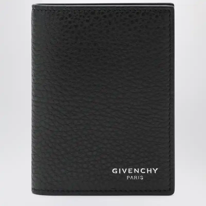 Black Full-Grain Leather Cardholder