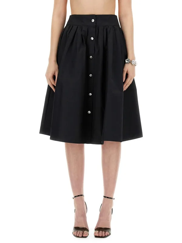Poplin Skirt - Moschino