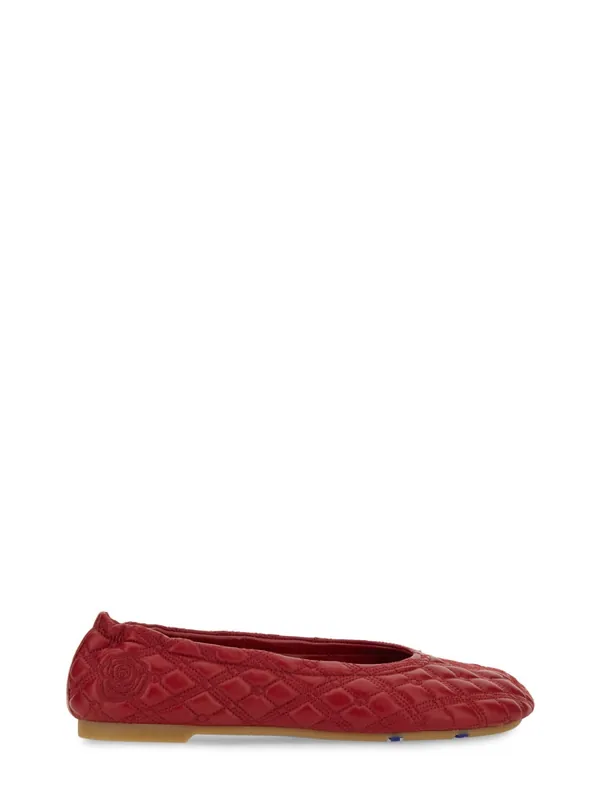 Leather Ballerina - Burberry