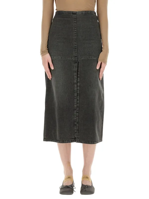 Long Denim Skirt - MM6 Maison Margiela