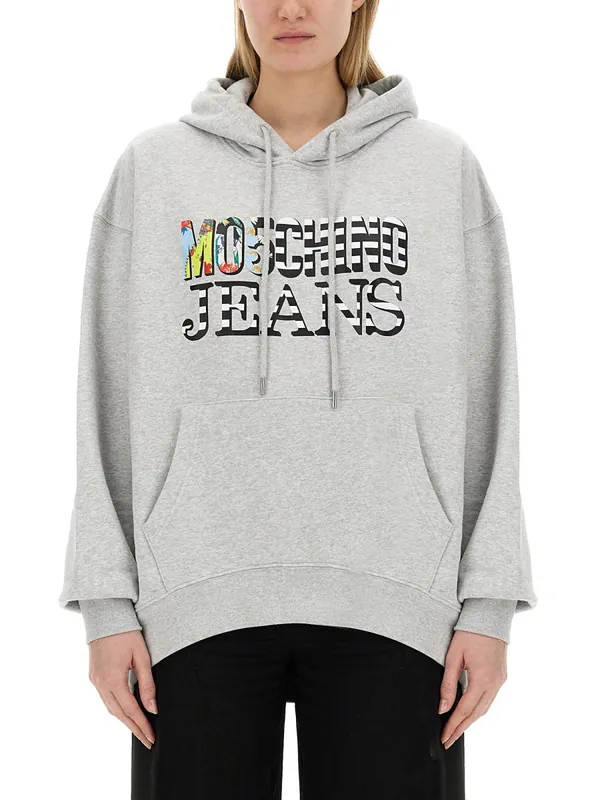 Sweatshirt With Logo - Moschino