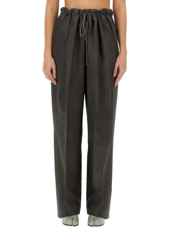 Wool And Mohair Pants - Maison Margiela