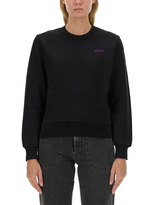 Sweatshirt With Logo - A.P.C.
