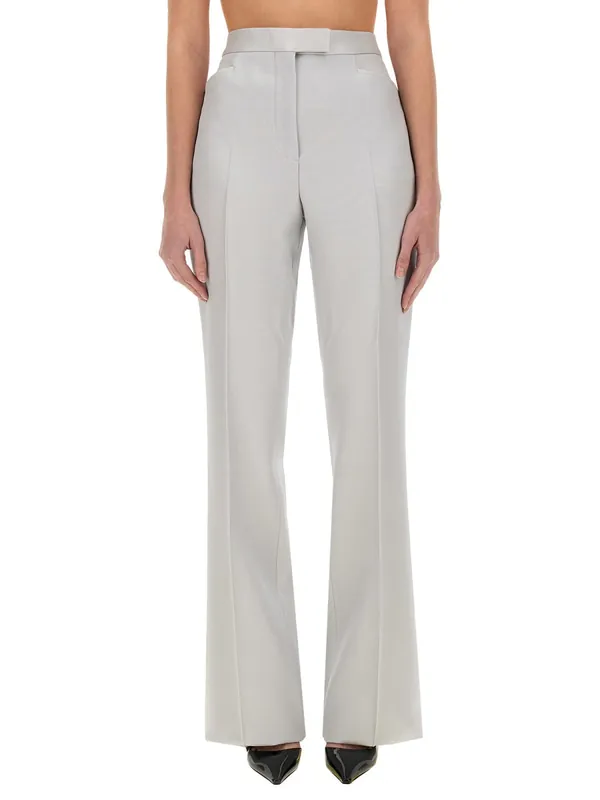 Wide Leg Tuxedo Tailored Pants - Tom Ford