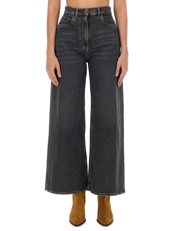 Baggy Jacquard Jeans - Etro