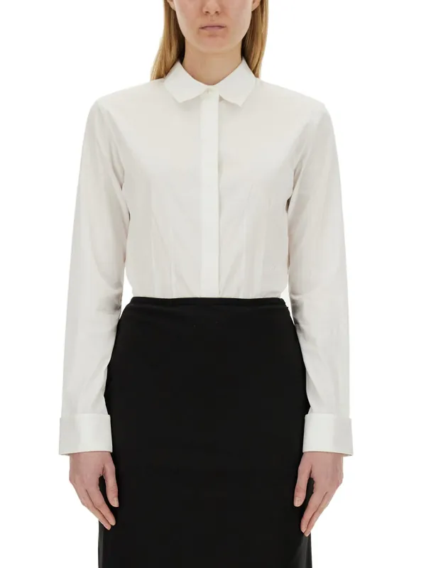 Poplin Fitted Shirt - Helmut Lang