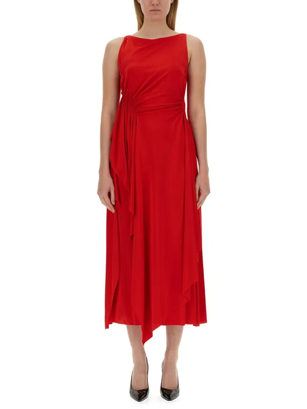 Dress With Drape - Lanvin