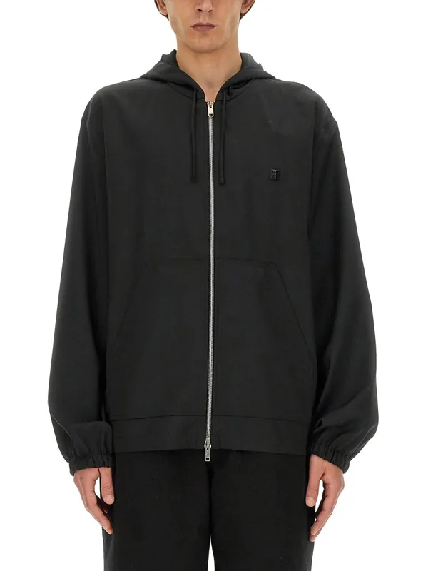Zip Sweatshirt. - Givenchy