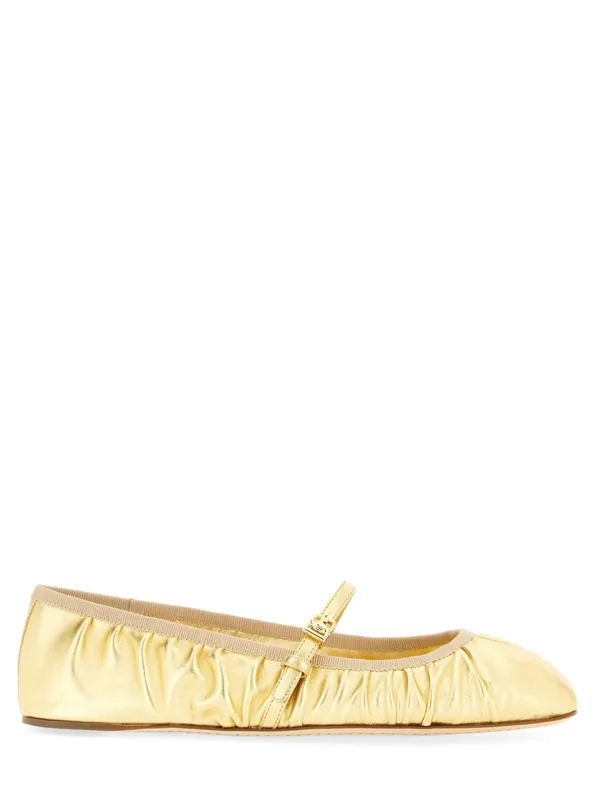 Mordoré Nappa Ballerina - Dolce & Gabbana