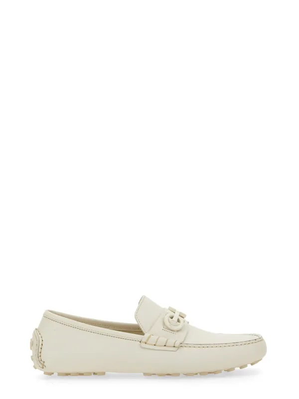 Moccasin With Gancini Ornament - Ferragamo
