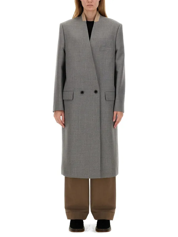 Wool Coat - Moschino