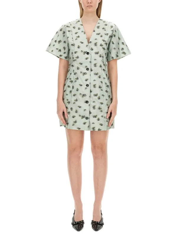 Mini Dress - Ganni
