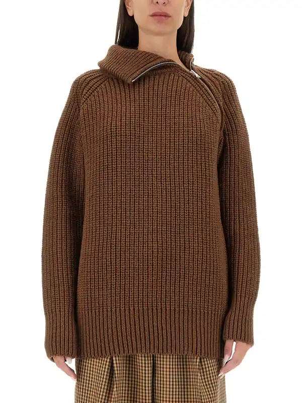 Shirt With Zip. - Dries Van Noten