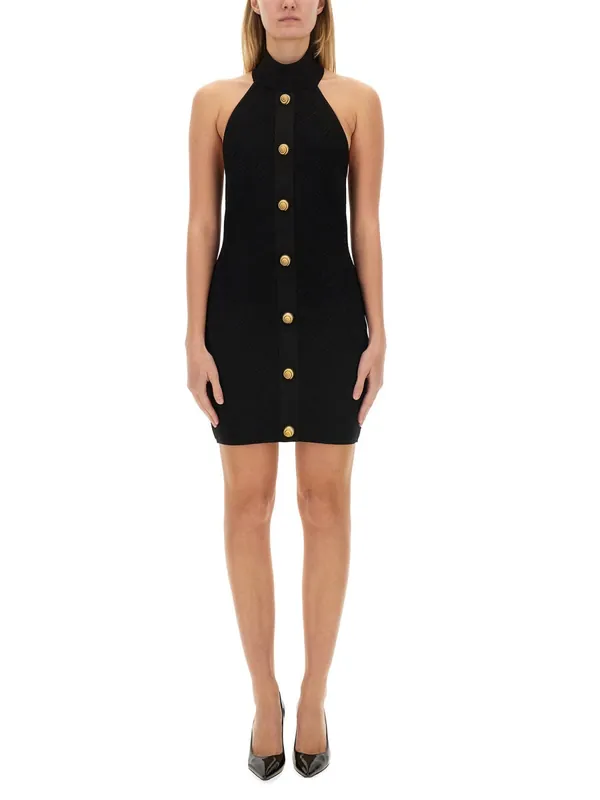 Mini "Vichy" Dress - Balmain