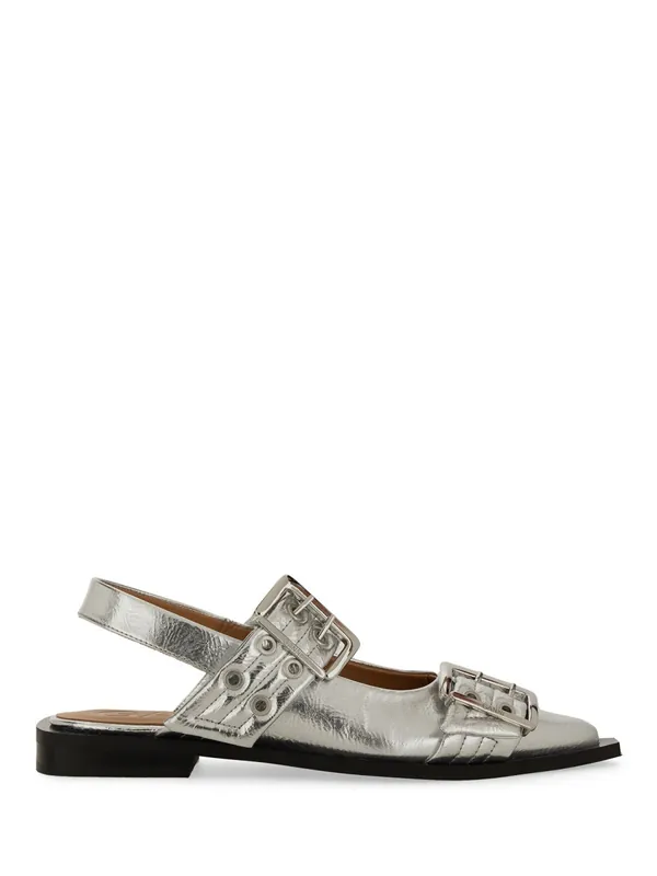 Ballerina With Buckle - Ganni