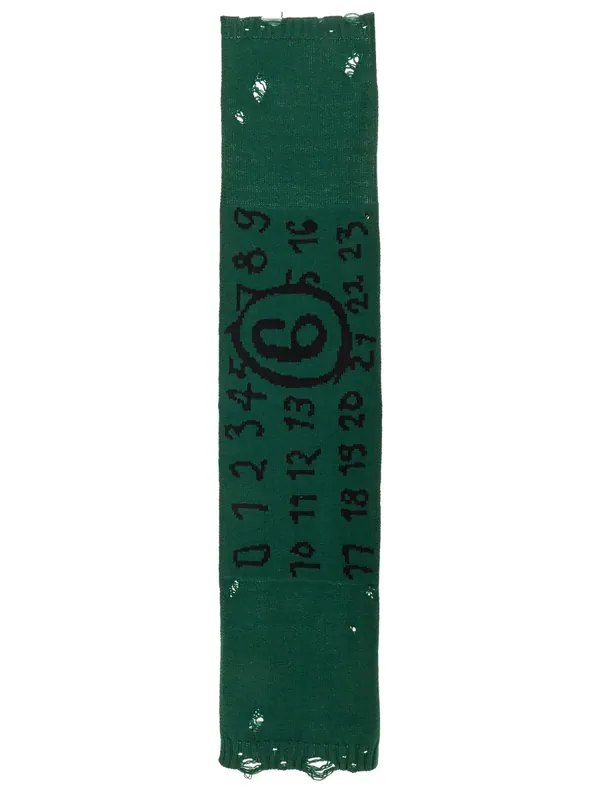 Virgin Wool Scarf - MM6 Maison Margiela