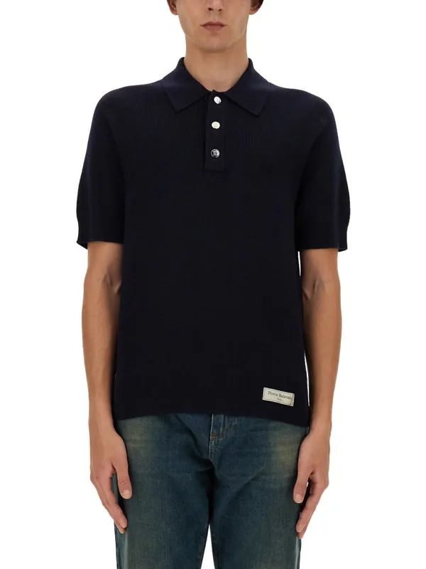 Merino Wool Polo Shirt - Balmain
